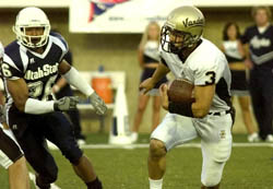 Aggies win home opener