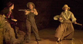 Theater goers treated to an evening of empty ‘Holes’