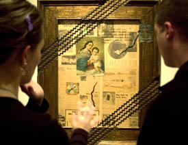 Artist fuses worlds of words and art