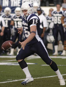 Punter out for one more week