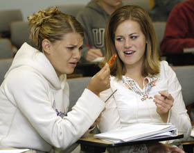 Students Eat Bugs