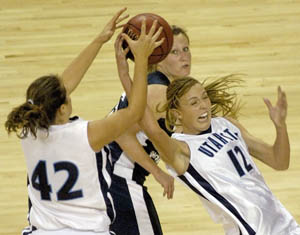 Basketball team wins in exhibition play