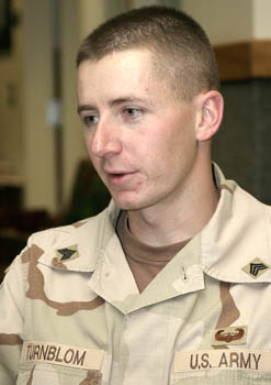 U.S. soldier shares story