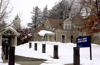 Hall gives way to Albrecht in the president’s house