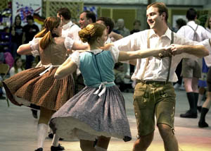 Lederhosen hoedown