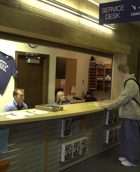New service desk makes Campus Rec accessible