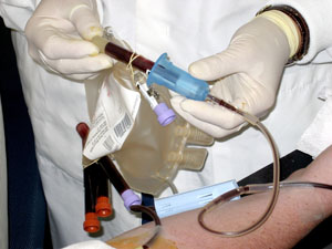 Giving plasma means money for some students