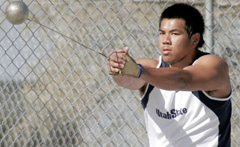 Track team qualifies six Aggies for regional meet