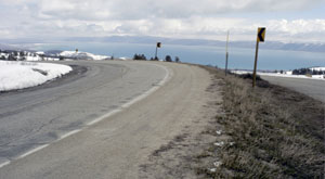 Canyon construction to increase road safety