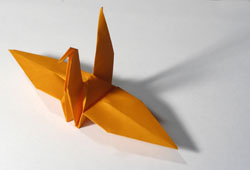 House of folding paper