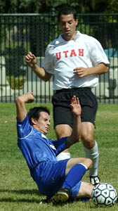 Club soccer team wins, loses big