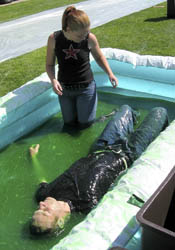 There’s always room for a tarp covered with Jell-O