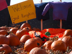 Walking the Pumpkin Walk