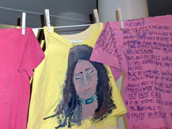 Domestic violence survivors put their feelings on the line