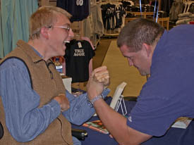 Olympic gold medalist visits USU