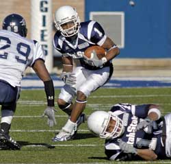 Football loses on senior day