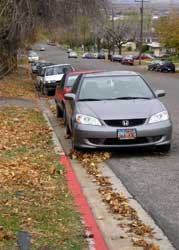 Over-night parking curbed