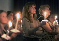 Student vigil urges equality