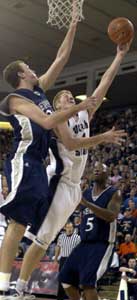 Ags can’t run with pack: Basketball team drops second home game of year