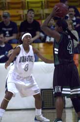 Women’s b-ball win streak stops at one