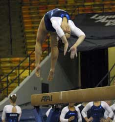 Omann loves gymnastics and the challenge it brings
