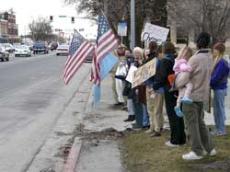 Vigil promotes peace, awareness