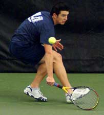 Working through college – playing tennis; Despite playing tennis for USU, Young says his real love is cycling