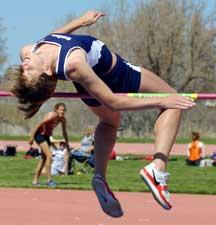 Holding the fort; Eight Ags place first in home track meet