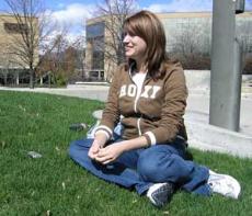 Caught on Campus: Student checks one thing off her to-do list, still looking to become a True Aggie