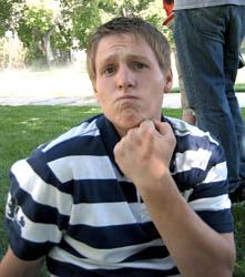 “Nice guy” freshmen gets his first look at Utah State campus