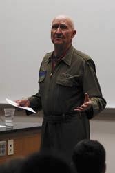 Air Force ‘superstar’ speaks to USU’s ROTC