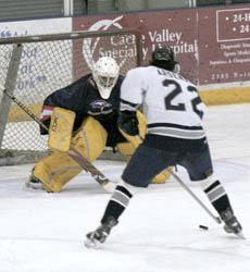 Arsenault tallies hat trick in Ag win