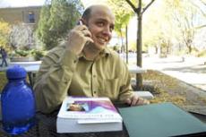 Caught on Campus: Grad student opts to phone a friend