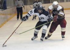 Hockey pounds tough competition