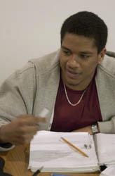 Dominican Republic student meets pope