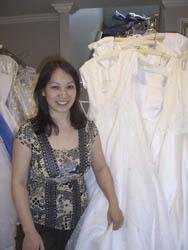 Lady in white