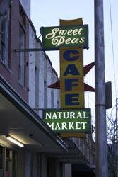 Sweet Peas offers organic food