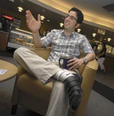 Student says he likes Al Pacino movies, Persian food and Pursuit of Happyness