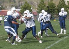 Offensive line showing improvement