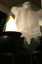 Dorms have been redecorated for haunted house