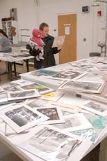 Students showcase, sell various prints