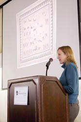 ‘Through the textiles the women and men make, we are able to see the … effects of war’