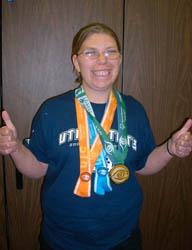 Student takes Gold at Special Olympics