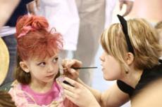 Kids costumed for a cause
