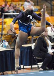 Gymnasts have rough go of it at Hunstman Center