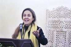 Poet reads work, shares experiences