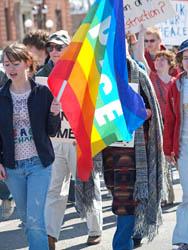 Marching to end war in Iraq
