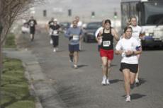Students running for those who can’t