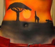 Body is the new canvas
