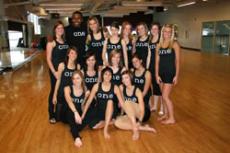 Full Circle preparing for dance performance